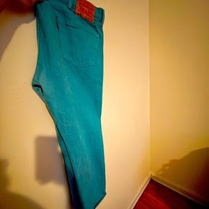 Levi’s Turquoise Jeans